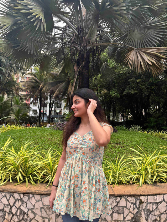 Salbeg - Cotton Short Kurti - Zeemi World