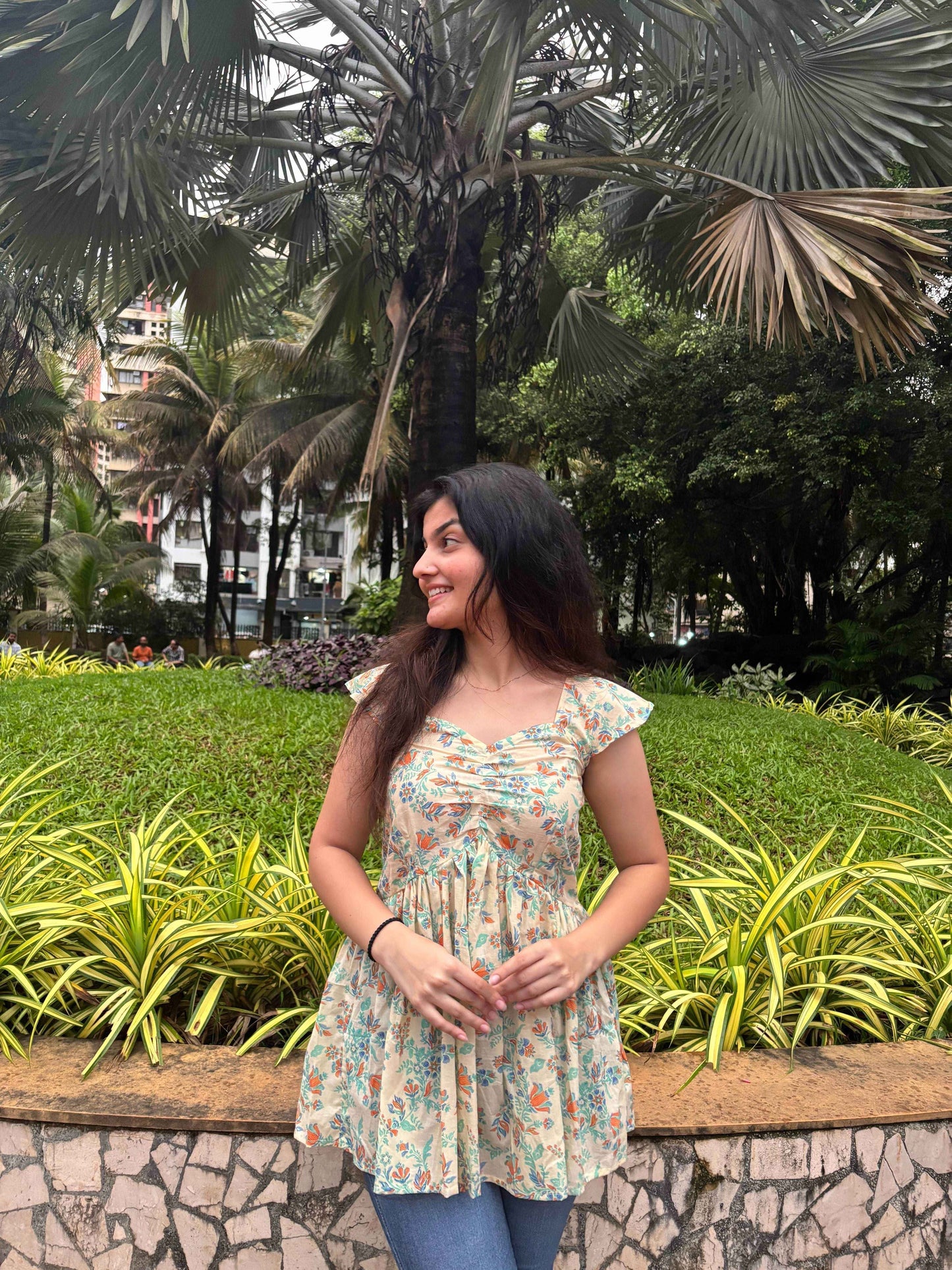 Salbeg - Cotton Short Kurti - Zeemi World 